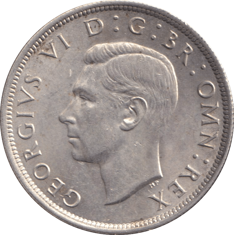 1943 HALFCROWN ( UNC ) - WORLD COINS - Cambridgeshire Coins