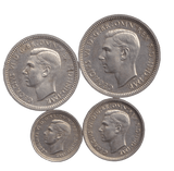 1943 MAUNDY SET GEORGE VI - Maundy Set - Cambridgeshire Coins