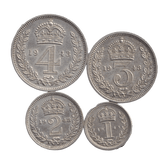 1943 MAUNDY SET GEORGE VI - Maundy Set - Cambridgeshire Coins