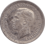 1943 MAUNDY THREEPENCE ( EF ) - MAUNDY THREEPENCE - Cambridgeshire Coins