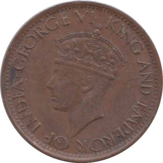 1943 ONE CENT CEYLON - WORLD COINS - Cambridgeshire Coins