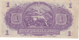 1943 ONE SHILLING EAST AFRICA BANKNOTE REF-1864 - WORLD BANKNOTES - Cambridgeshire Coins