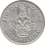 1943 SCOTTISH SHILLING ( BU ) - SHILLING - Cambridgeshire Coins