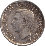 1943 SHILLING ( EF ) - SHILLING - Cambridgeshire Coins