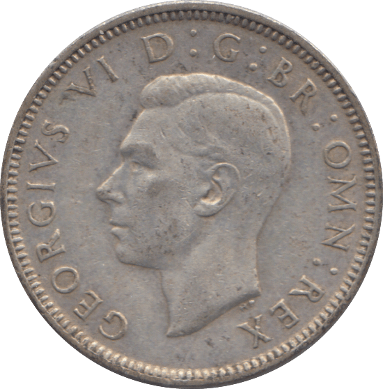 1943 SHILLING ( EF ) - SHILLING - Cambridgeshire Coins
