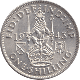 1943 SHILLING ( UNC ) - SHILLING - Cambridgeshire Coins