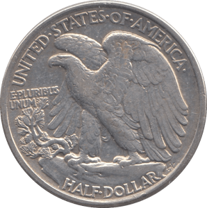 1943 SILVER USA HALF DOLLAR - SILVER WORLD COINS - Cambridgeshire Coins