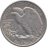 1943 SILVER USA HALF DOLLAR - SILVER WORLD COINS - Cambridgeshire Coins
