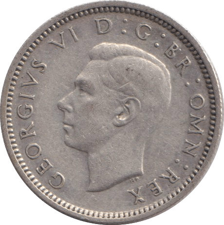 1943 SIXPENCE ( FINE ) - SIXPENCE - Cambridgeshire Coins