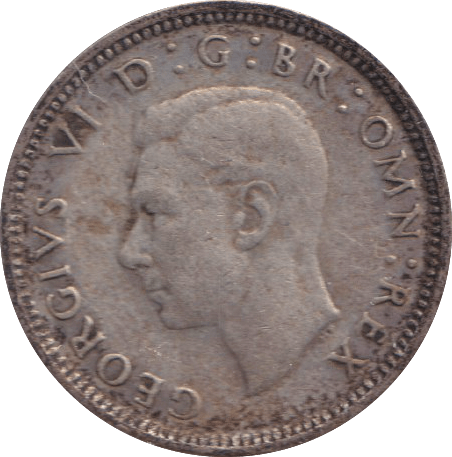 1943 SIXPENCE ( GF ) - SIXPENCE - Cambridgeshire Coins