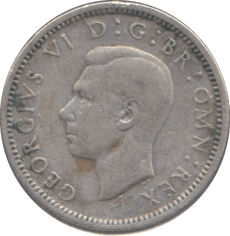 1943 SIXPENCE ( GF ) - SIXPENCE - Cambridgeshire Coins