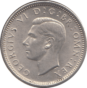 1943 SIXPENCE ( UNC ) 1 - SIXPENCE - Cambridgeshire Coins