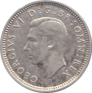 1943 THREEPENCE ( AUNC ) - THREEPENCE - Cambridgeshire Coins