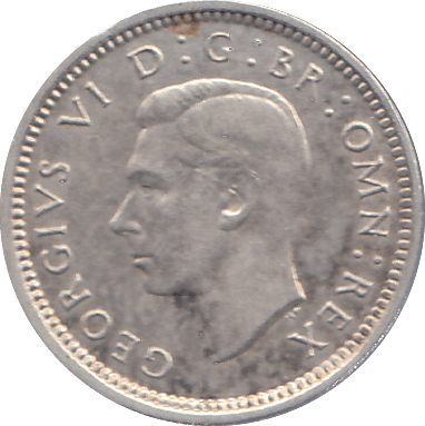 1943 THREEPENCE ( AUNC ) - THREEPENCE - Cambridgeshire Coins