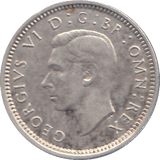1943 THREEPENCE ( AUNC ) - THREEPENCE - Cambridgeshire Coins