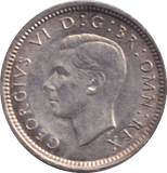 1943 THREEPENCE ( EF ) - THREEPENCE - Cambridgeshire Coins