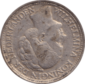 1944 10 CENTS NETHERLANDS - SILVER WORLD COINS - Cambridgeshire Coins