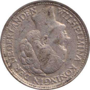 1944 10 CENTS NETHERLANDS - SILVER WORLD COINS - Cambridgeshire Coins