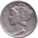 1944 DIME USA - WORLD COINS - Cambridgeshire Coins