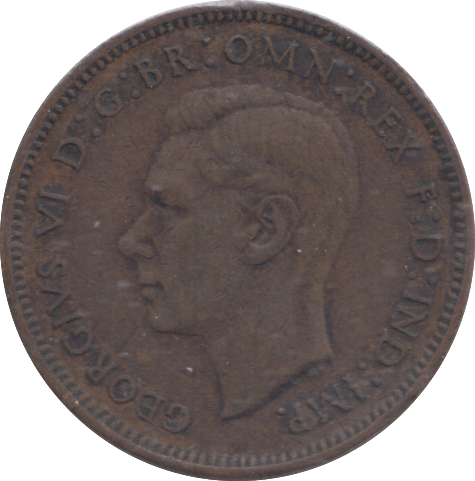 1944 FARTHING ( AUNC ) - FARTHING - Cambridgeshire Coins