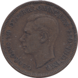 1944 FARTHING ( AUNC ) - FARTHING - Cambridgeshire Coins