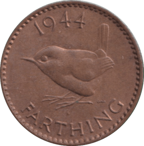1944 FARTHING ( UNC ) - FARTHING - Cambridgeshire Coins