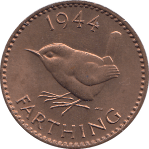 1944 FARTHING ( UNC ) - FARTHING - Cambridgeshire Coins
