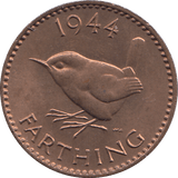 1944 FARTHING ( UNC ) - FARTHING - Cambridgeshire Coins