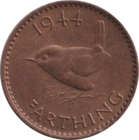 1944 FARTHING ( UNC ) - FARTHING - Cambridgeshire Coins