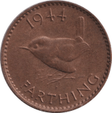 1944 FARTHING ( UNC ) - FARTHING - Cambridgeshire Coins