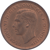 1944 FARTHING ( UNC ) - HALFPENNY - Cambridgeshire Coins