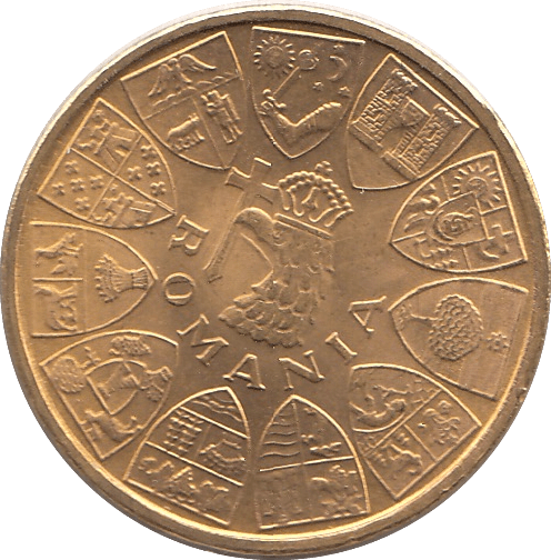 1944 GOLD 20 LEI ROMANIA - GOLD WORLD COINS - Cambridgeshire Coins