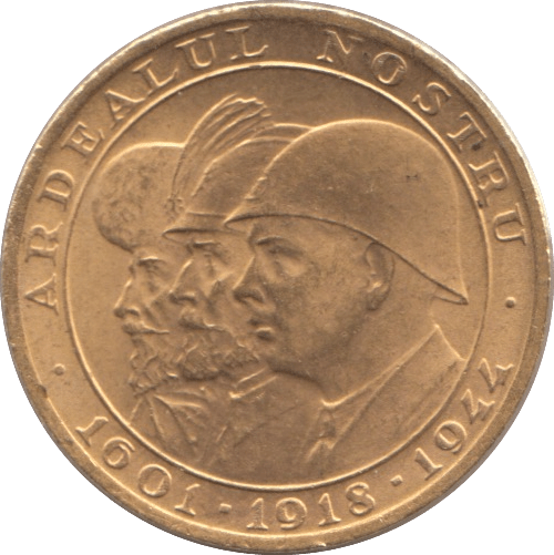 1944 GOLD 20 LEI ROMANIA - Gold World Coins - Cambridgeshire Coins