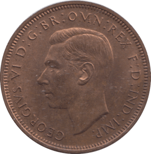1944 HALF PENNY ( AUNC ) - HALFPENNY - Cambridgeshire Coins