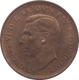 1944 HALF PENNY ( AUNC ) - HALFPENNY - Cambridgeshire Coins