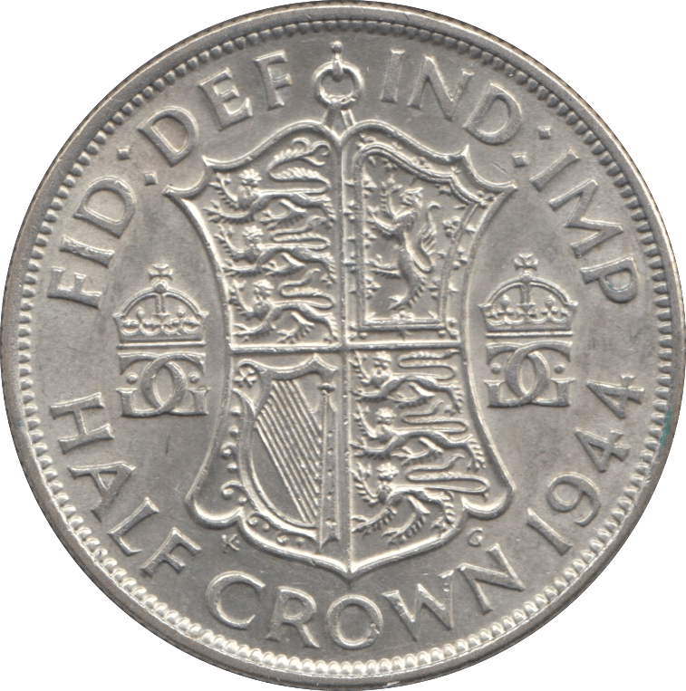 1944 HALFCROWN ( AUNC ) - Halfcrown - Cambridgeshire Coins
