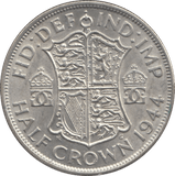 1944 HALFCROWN ( AUNC ) - Halfcrown - Cambridgeshire Coins