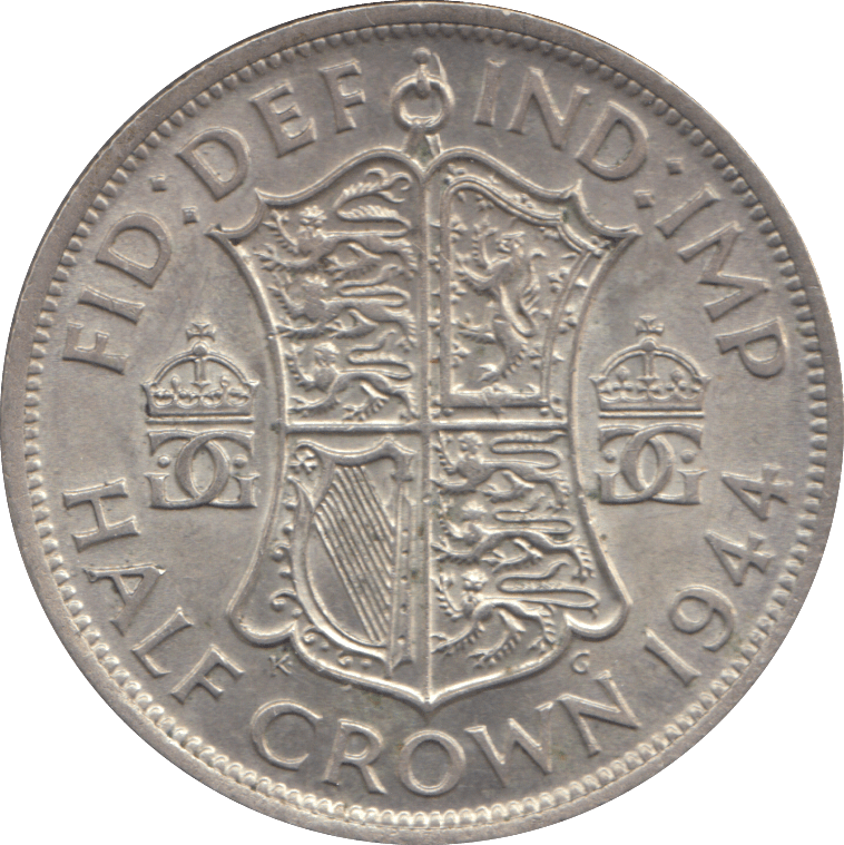 1944 HALFCROWN ( EF ) - HALFCROWN - Cambridgeshire Coins