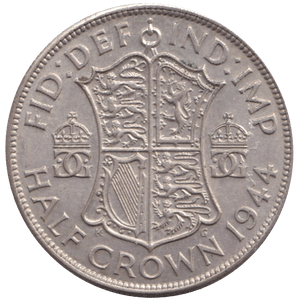 1944 HALFCROWN ( UNC ) - HALFCROWN - Cambridgeshire Coins