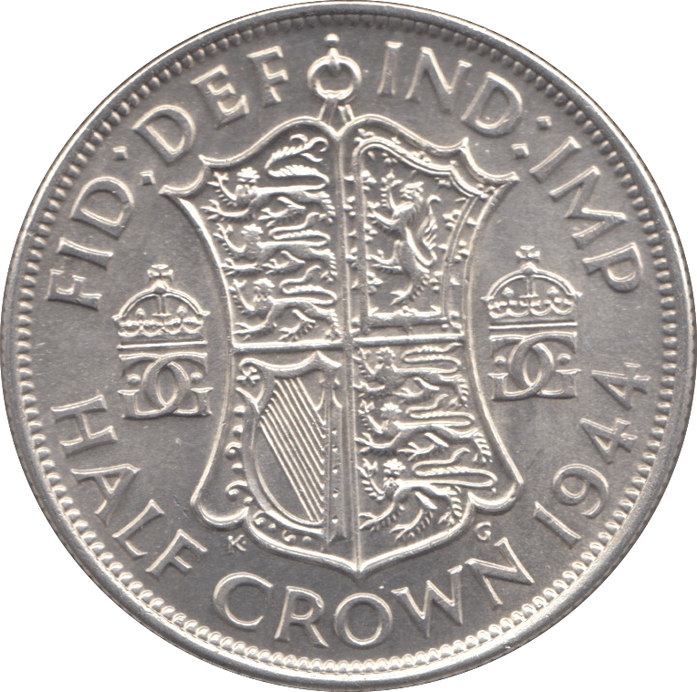 1944 HALFCROWN ( UNC ) - Halfcrown - Cambridgeshire Coins