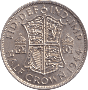 1944 HALFCROWN ( UNC ) - HALFCROWN - Cambridgeshire Coins