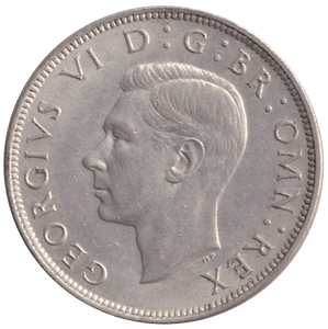 1944 HALFCROWN ( UNC ) - HALFCROWN - Cambridgeshire Coins
