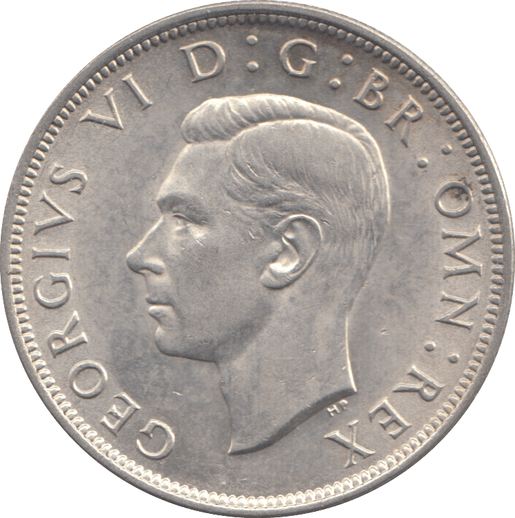1944 HALFCROWN ( UNC ) - HALFCROWN - Cambridgeshire Coins