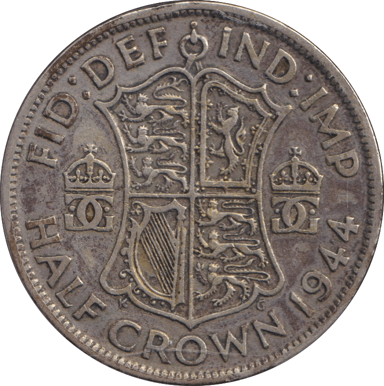 1944 HALFCROWN ( VF ) - HALFCROWN - Cambridgeshire Coins