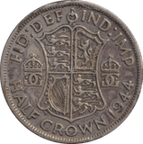 1944 HALFCROWN ( VF ) - HALFCROWN - Cambridgeshire Coins
