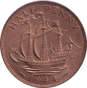 1944 HALFPENNY ( BU ) - HALFPENNY - Cambridgeshire Coins
