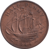 1944 HALFPENNY ( UNC ) - WORLD COINS - Cambridgeshire Coins