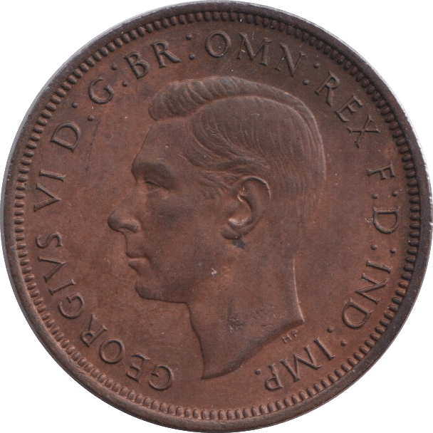 1944 HALFPENNY ( UNC ) - WORLD COINS - Cambridgeshire Coins