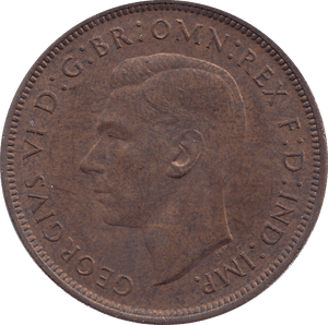 1944 PENNY ( AUNC ) - PENNY - Cambridgeshire Coins