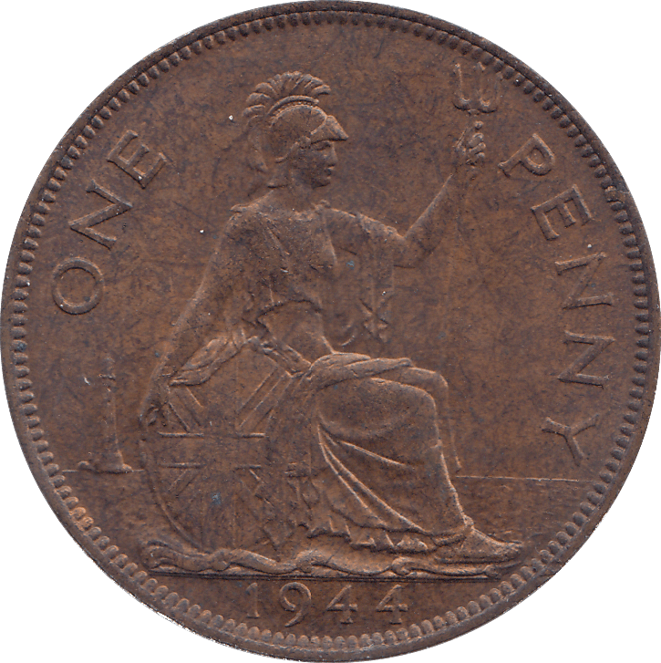 1944 PENNY ( AUNC ) - PENNY - Cambridgeshire Coins